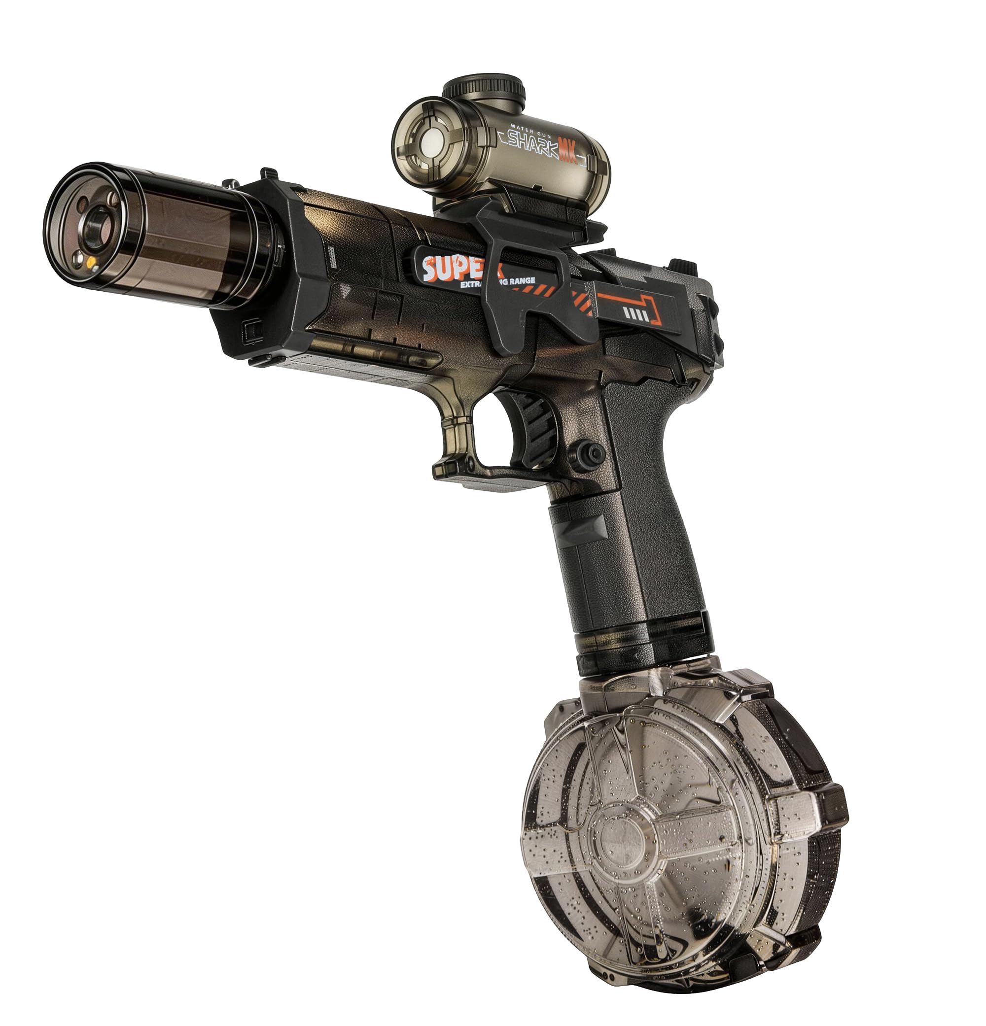 Electric Water Gun for Kids Age 3+,CreatiMachi Light Up Water Gun Pistol