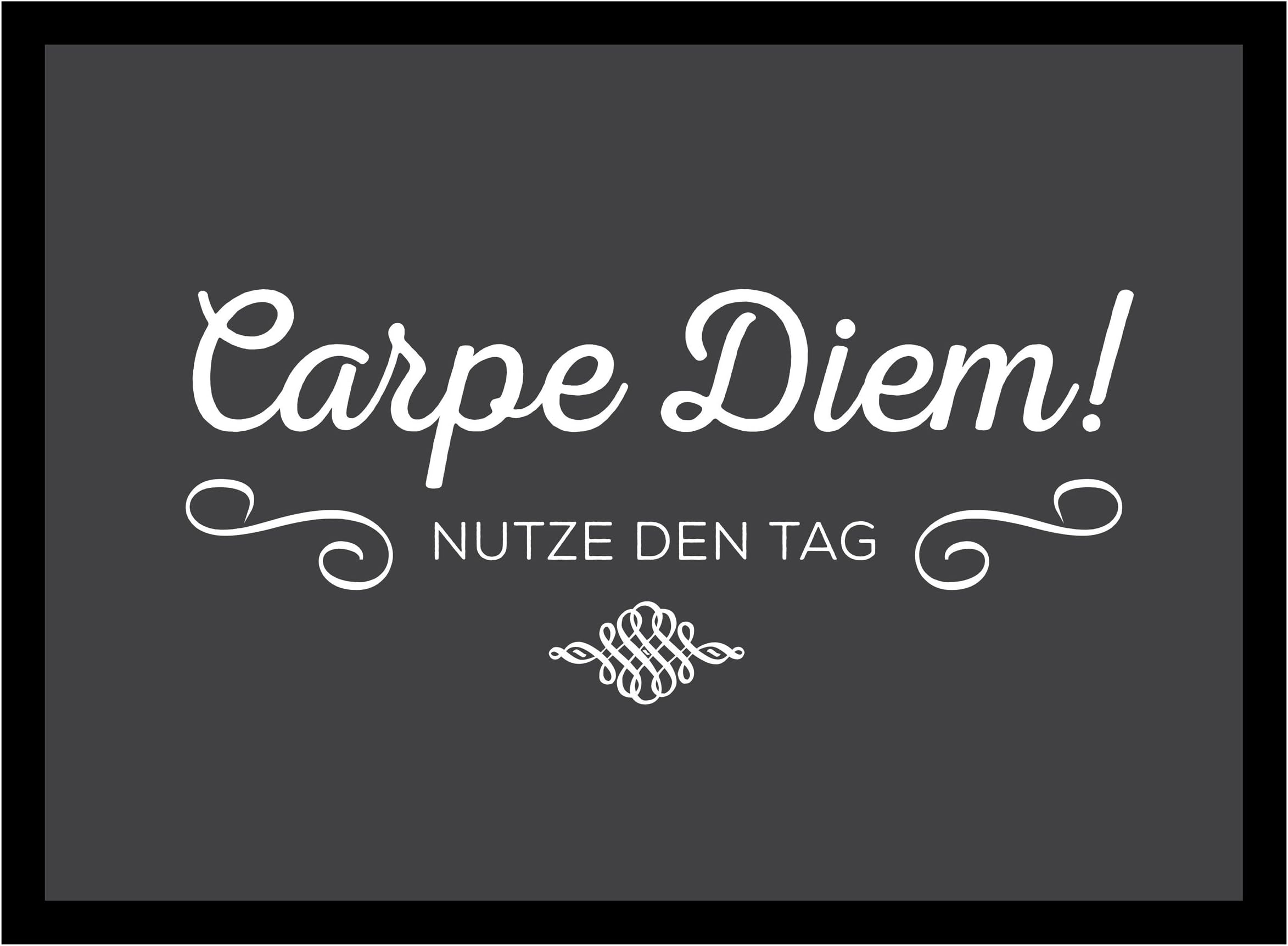 Foot Mat Carpe Diem