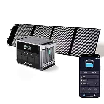 ❤️訳あり❤️ARKEEP 1152Wh ポータブル電源 100W ソーラーパネル Amazon.co.jp: ARKEEP 1152Wh ポータブル電源 100W ソーラー