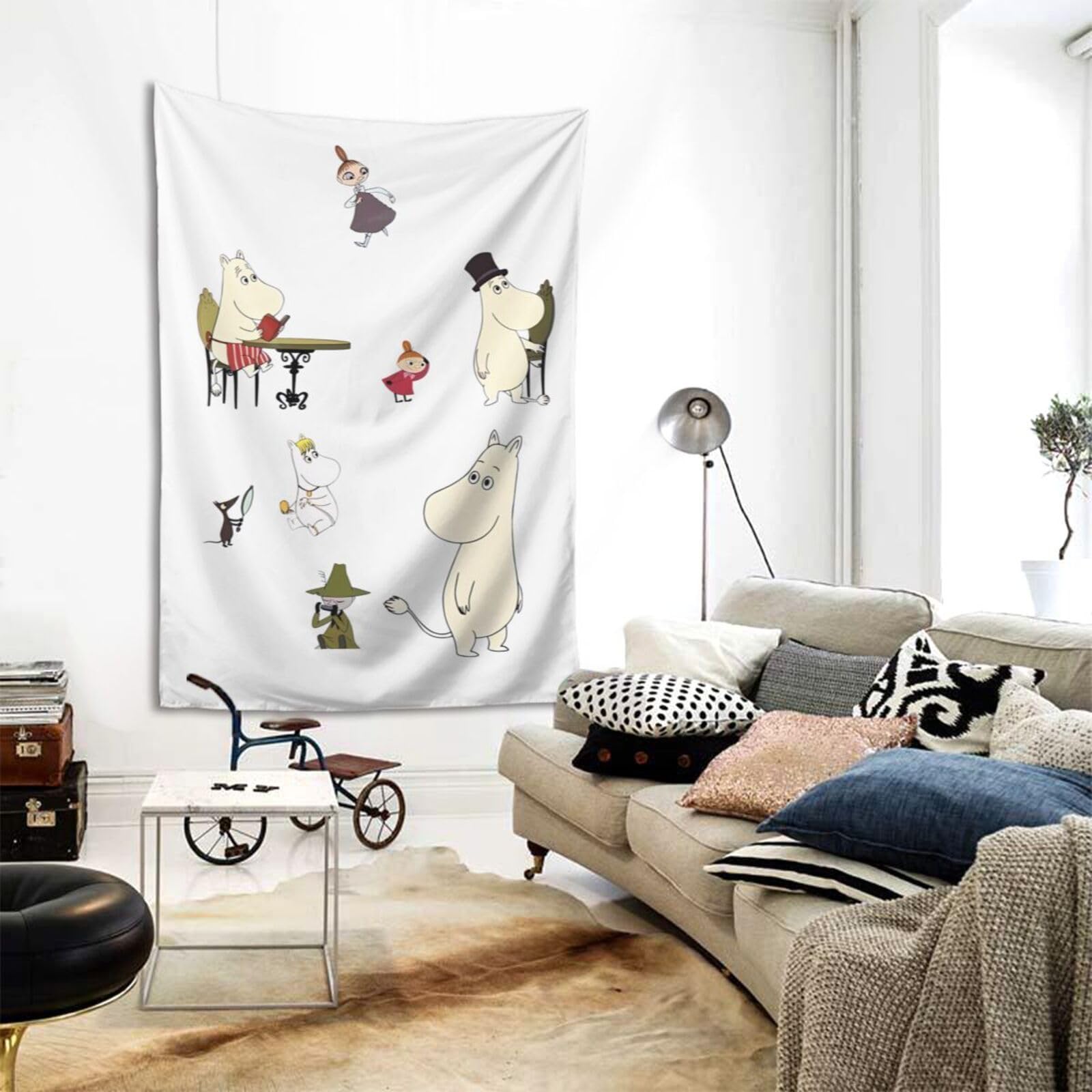Amazon.co.jp: ムーミン タペストリー 壁掛け おしゃれ 壁飾り
