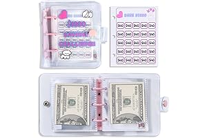 1000 Savings Challenge Mini Binder with Envelopes