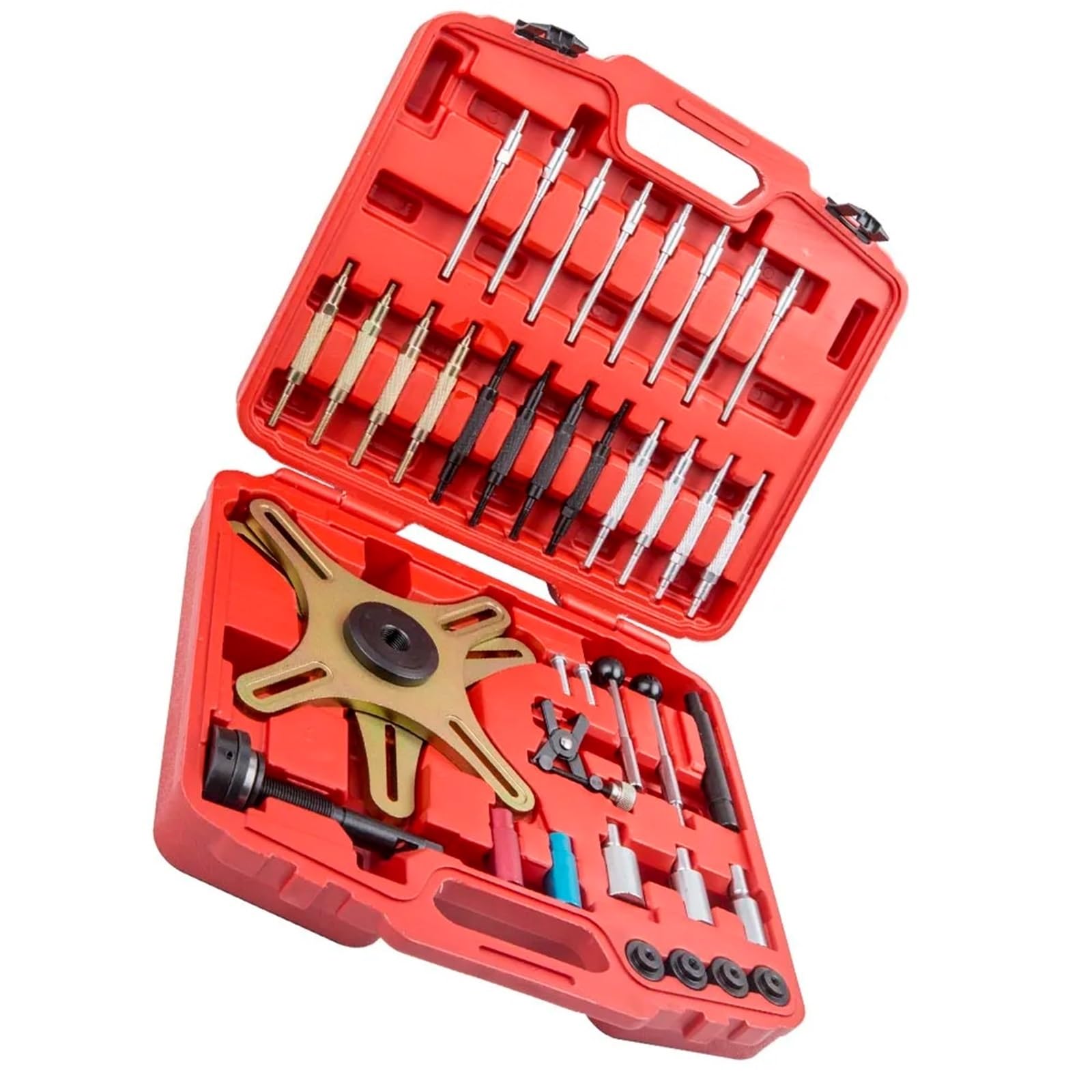 Herramienta Calibración Embrague Coche Kit Configuración Alineación Autoajustable Saco Universal Juego Reemplazo Transmisión Rodamiento Manual 38 Uds. alineacion Embrague