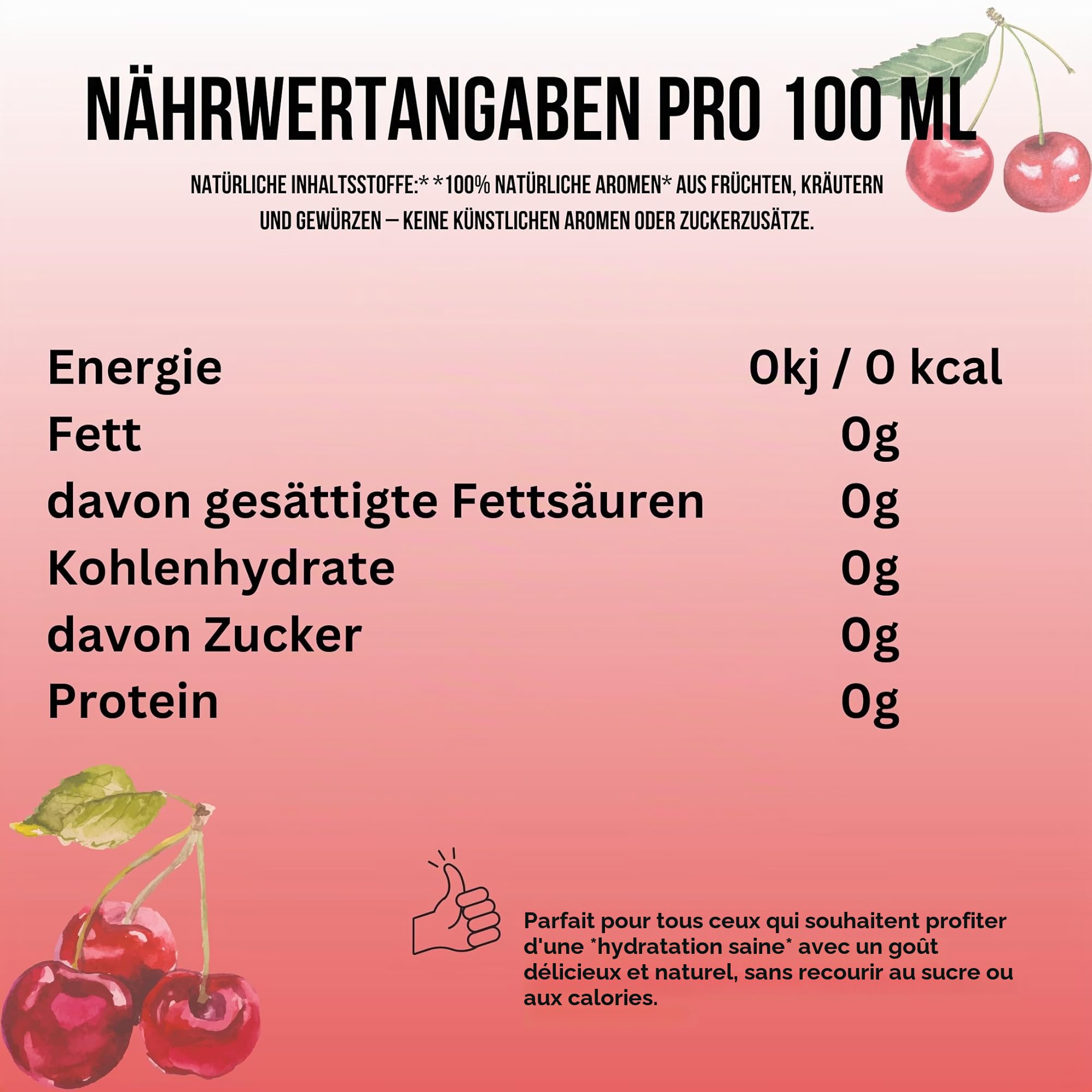 Pods de parfum Original pour bouteille Air Up avec goût rafraîchissant de Cherry Cola, 0 sucre, 0 calorie juste un arôme naturel, 3 x Air Up Pods pour 15 l d'eau parfumée