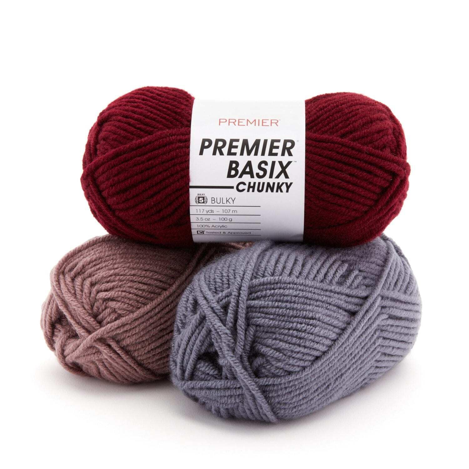 Premier Yarns Basix Chunky Yarn-Blush