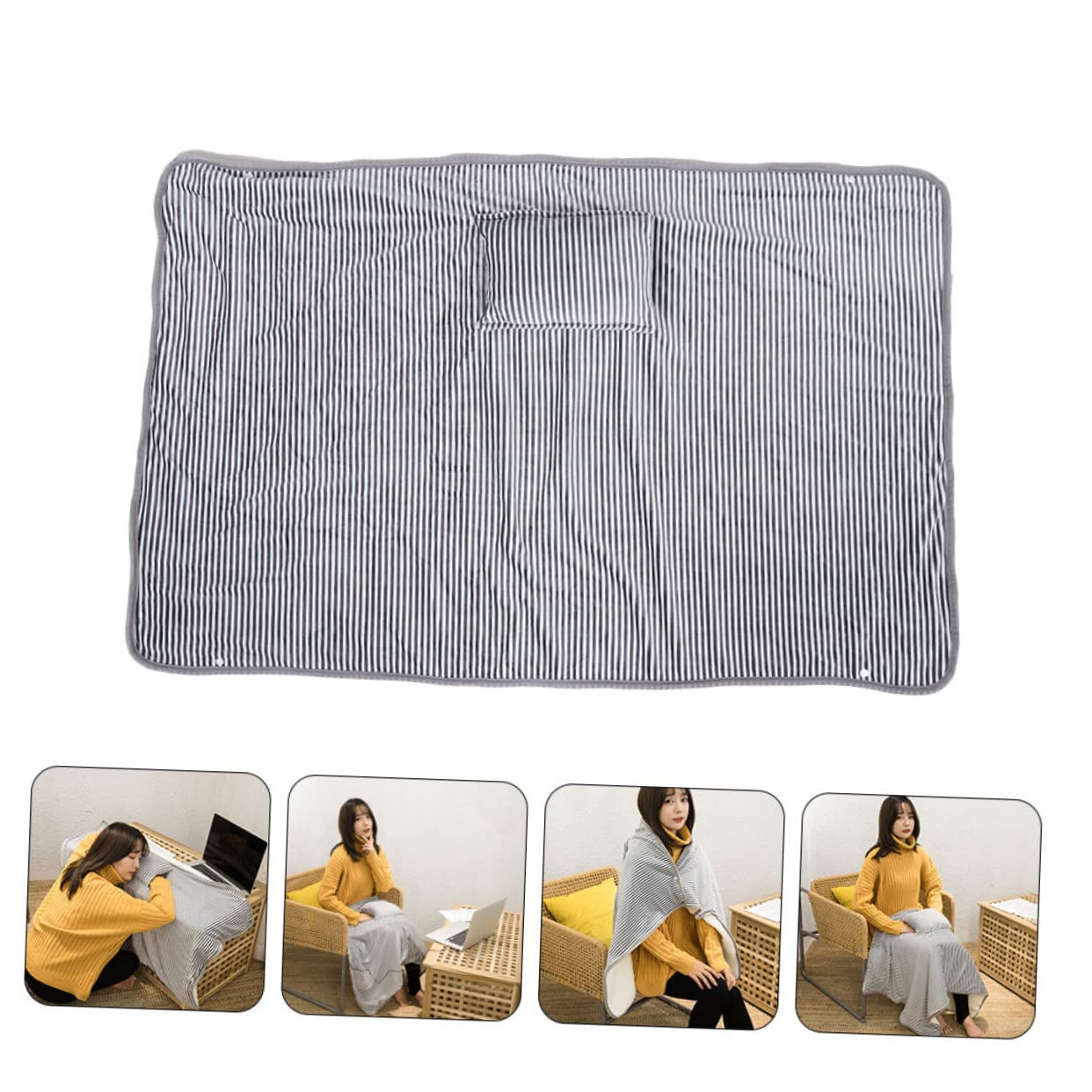 Cabilock 1pezzi Coperta Elettrica Usb Riscaldante e e Portatile Design Per Riscaldare Mani