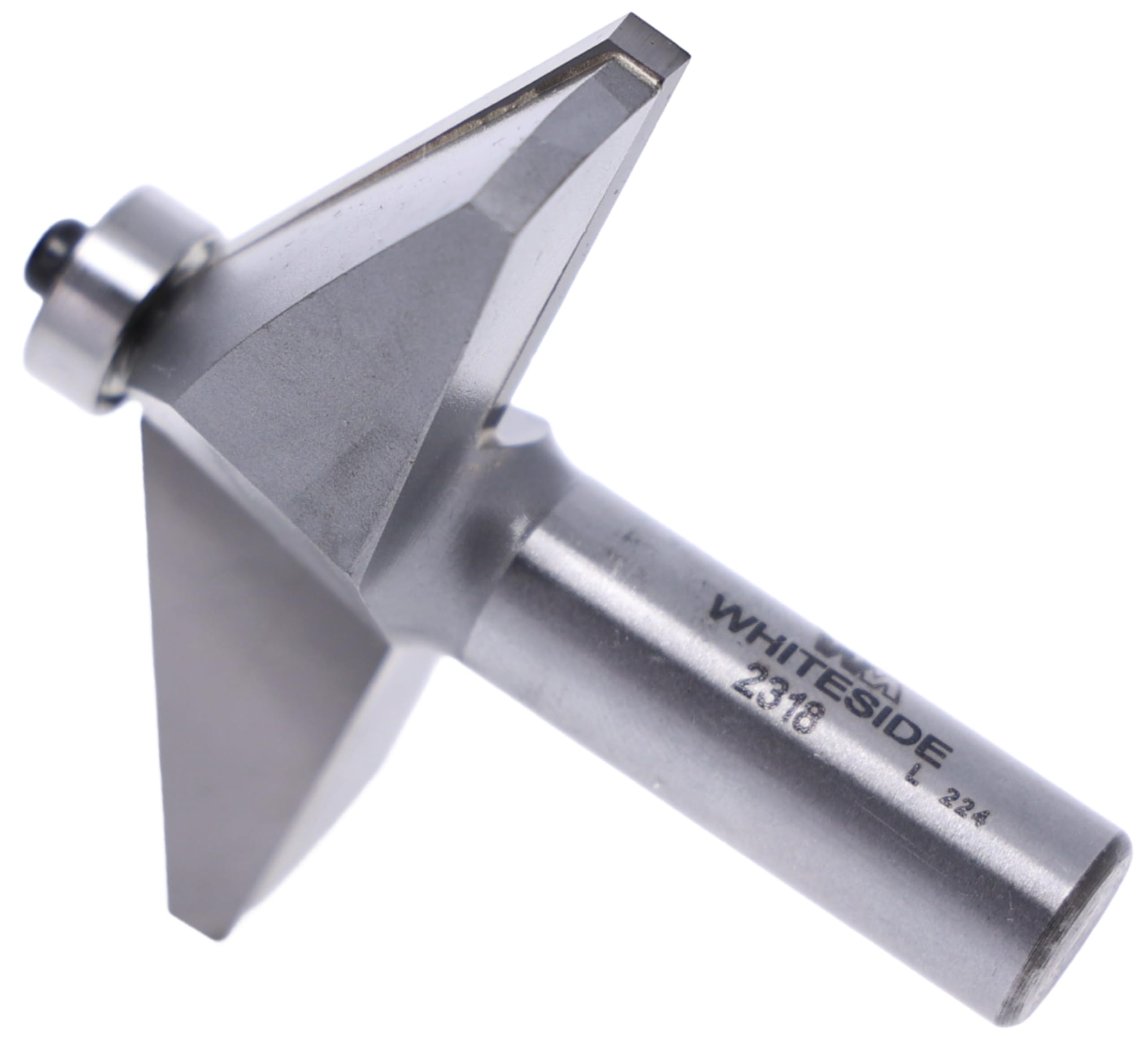 Whiteside 60 Degree Chamfer Bit - 1" CL, 1/2" SH -3