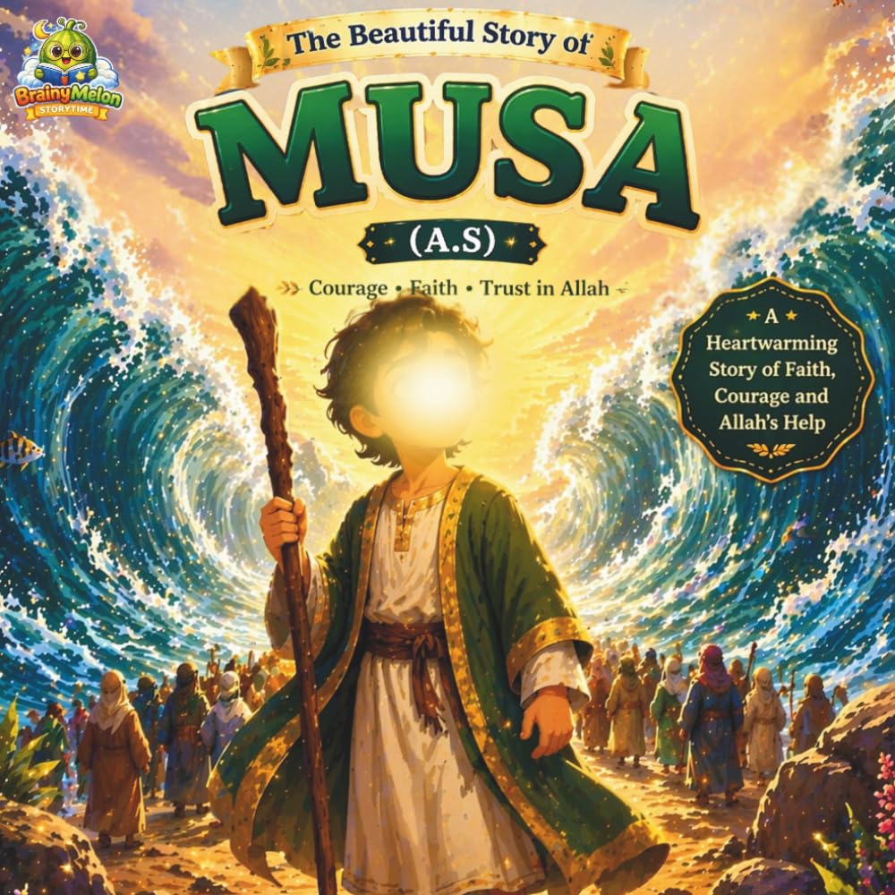 The Beautiful Story of Musa (A.S.): Courage, Faith, Trust in Allah (Learn Islam for Kids)