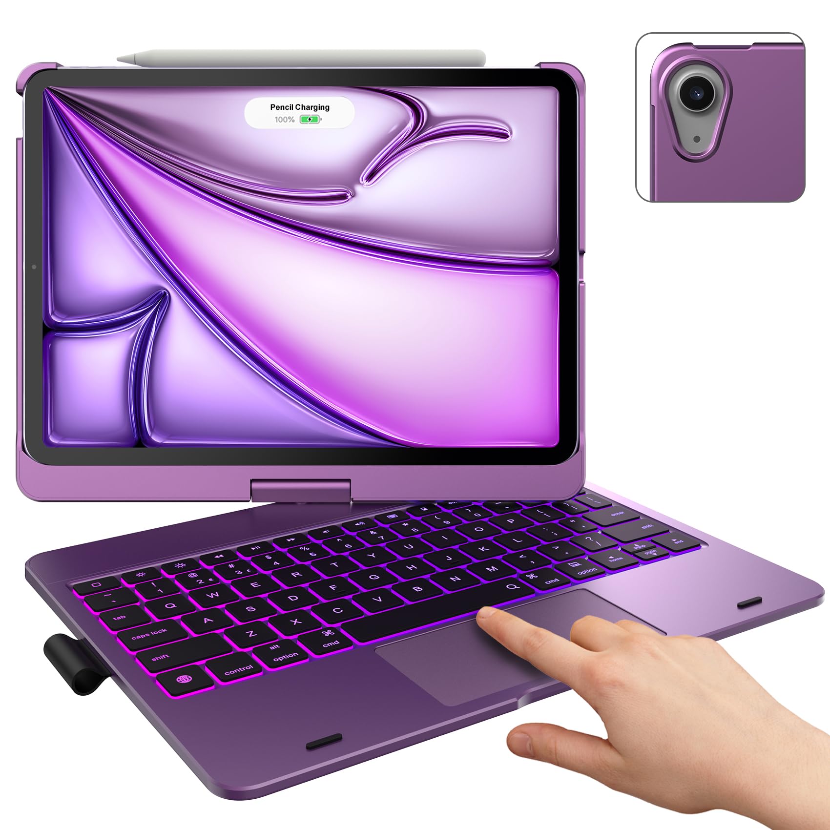 Amazon.com: typecase Touch Keyboard Case with Trackpad for iPad