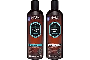 HASK Argan Oil Repairing Shampoo + Conditioner Set