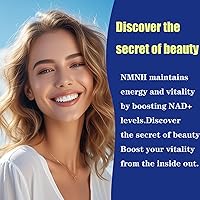 Vista 6 de NMNH (mononucleótido de dihidronicotinamida), suplemento NMNH de 1000 mg de mononucleótido de nicotinamida pura aumenta los niveles de NAD+