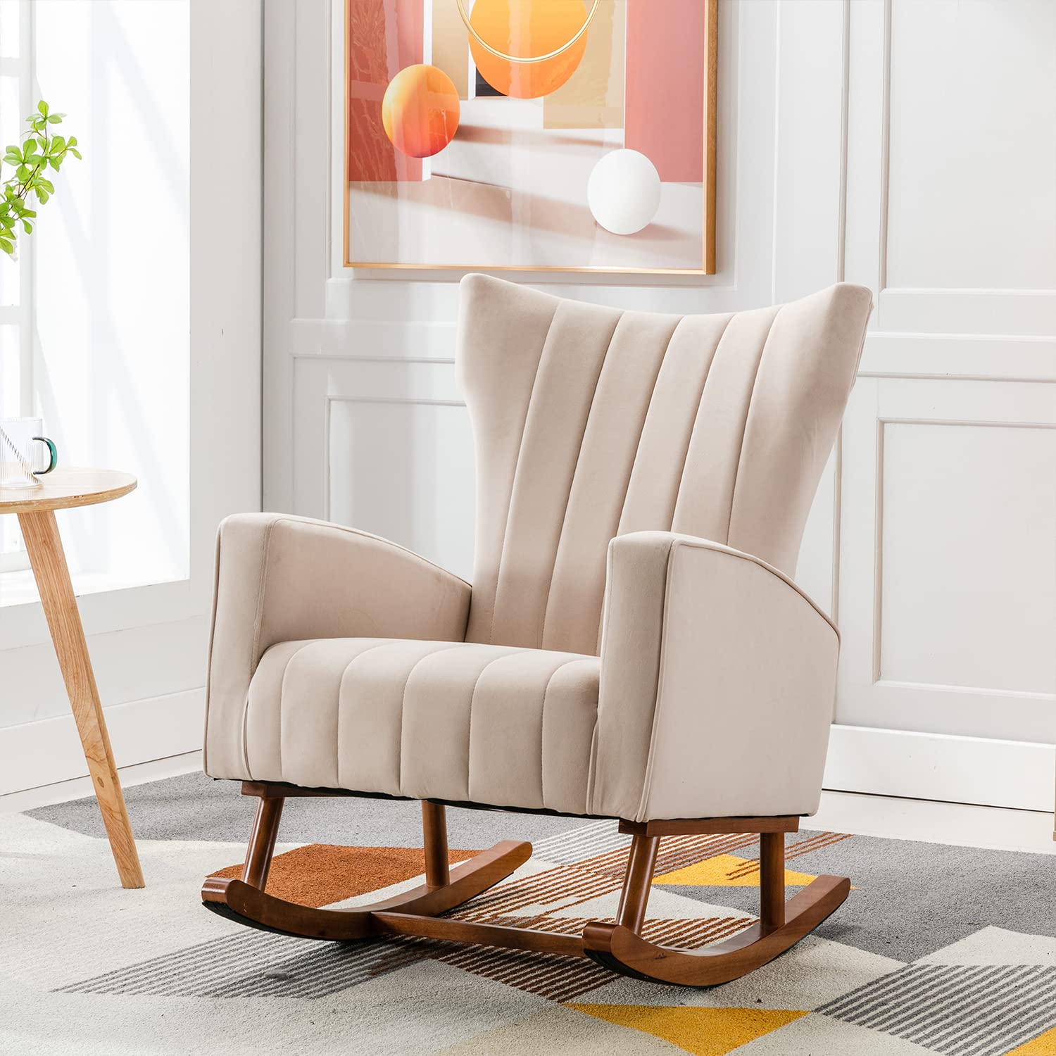 Upholstered Rocking Chair For Nursery