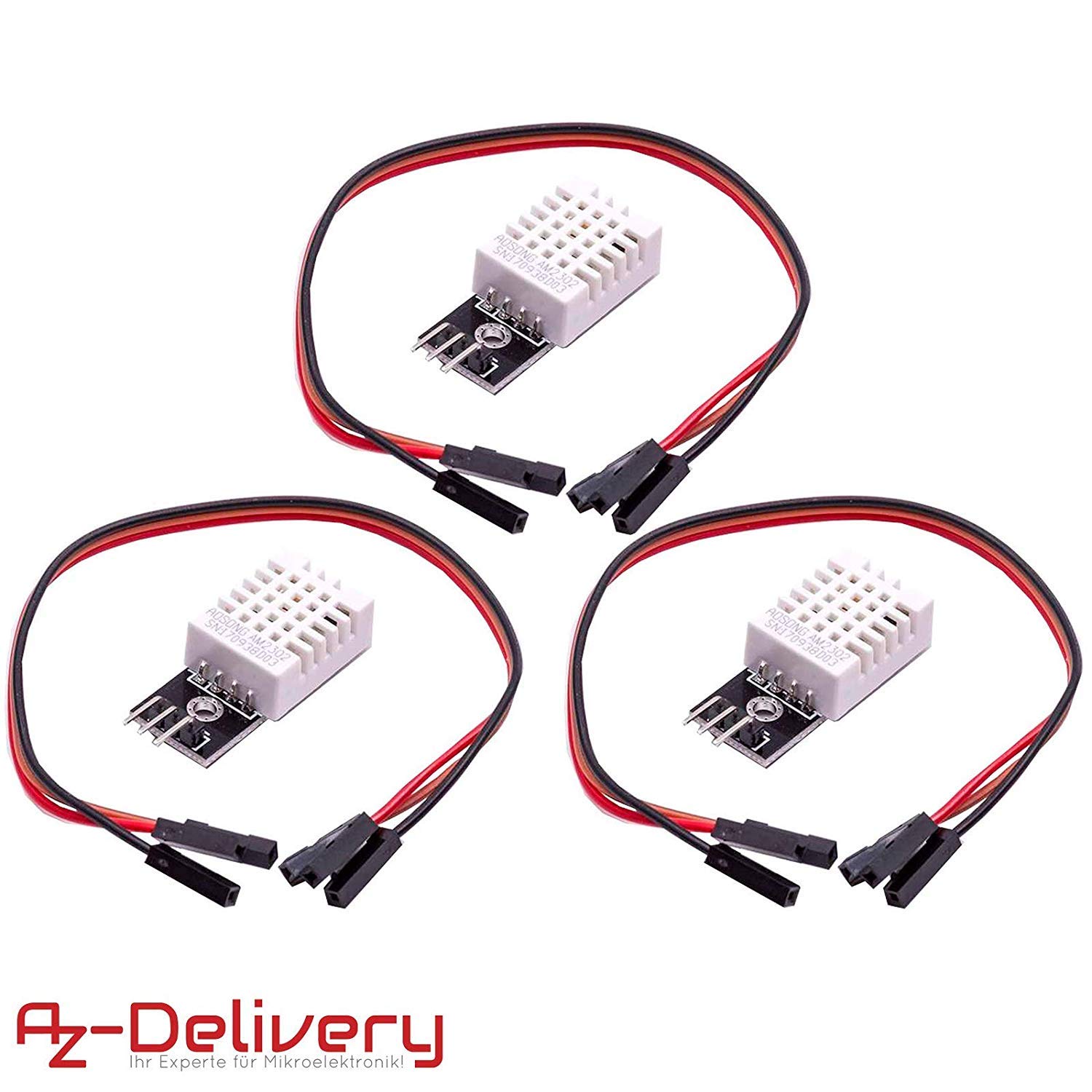 Sensor DHT22 Arduino 5x Sensor DHT22 AM2302 Temperatura Y Humedad Compatible Con Arduino Y Raspberry Pi 578614