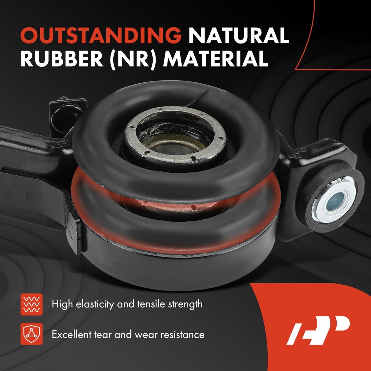 A-Premium Rear Drive Shaft Center Support Bearing Driveshaft Carrier Bearing Compatible with Jeep Compass 2007-2017, Patriot 2007-2017 4WD, Replace# 0717310AB