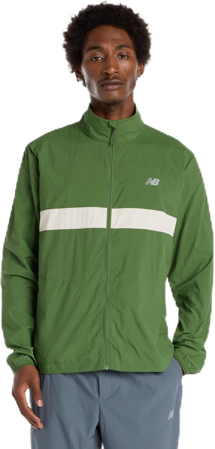 New Balance mens Athletics Packable Jacket