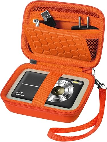 Miniatura 8 de AbergBest 21 Mega Pixels 2.7" LCD Recargable HDKodak PixproCanon PowerShot ELPH 180190  Sony DSCW800  DSCW830 - Funda protectora para cámara