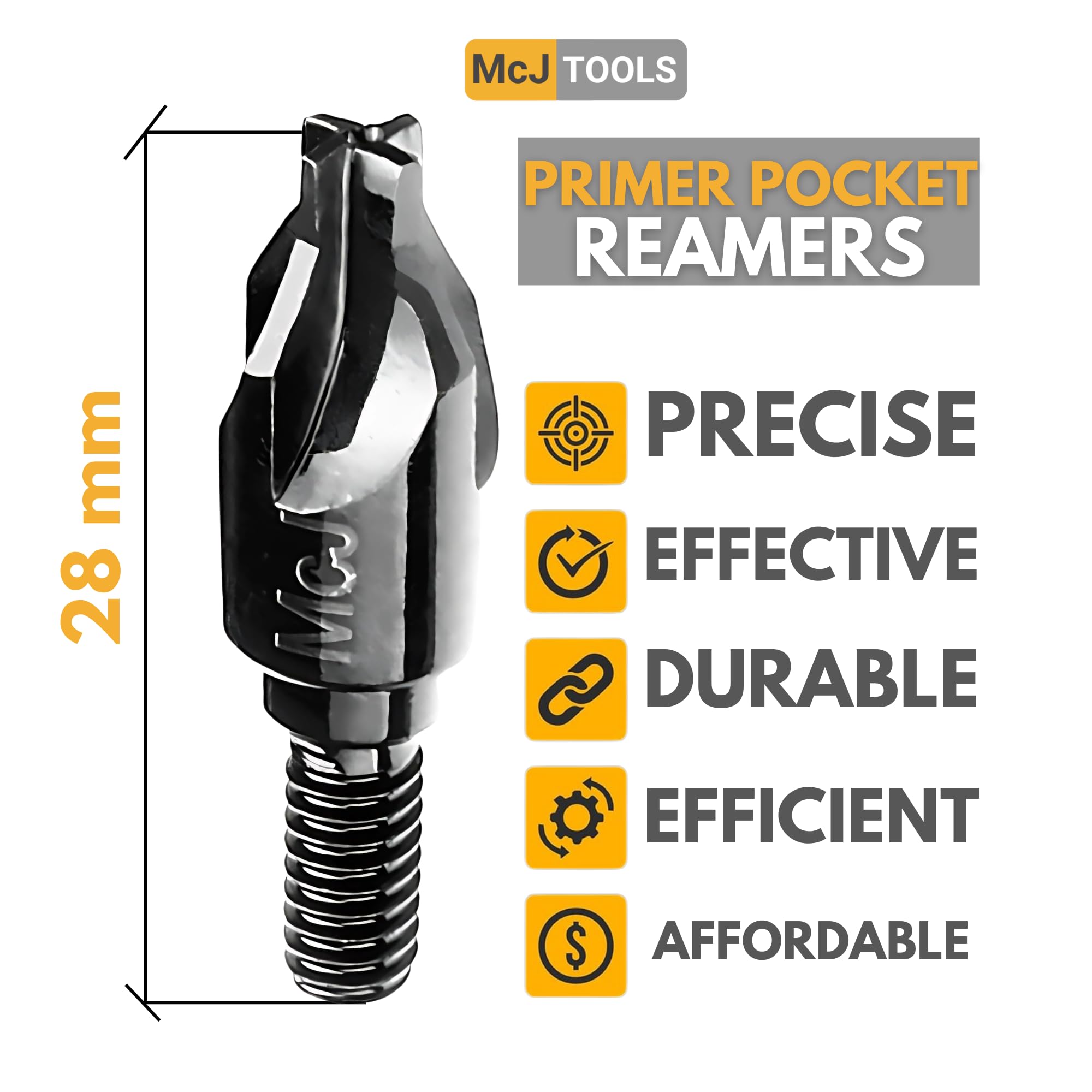 McJ Tools Reloading Primer Pocket Reamers Large/Small