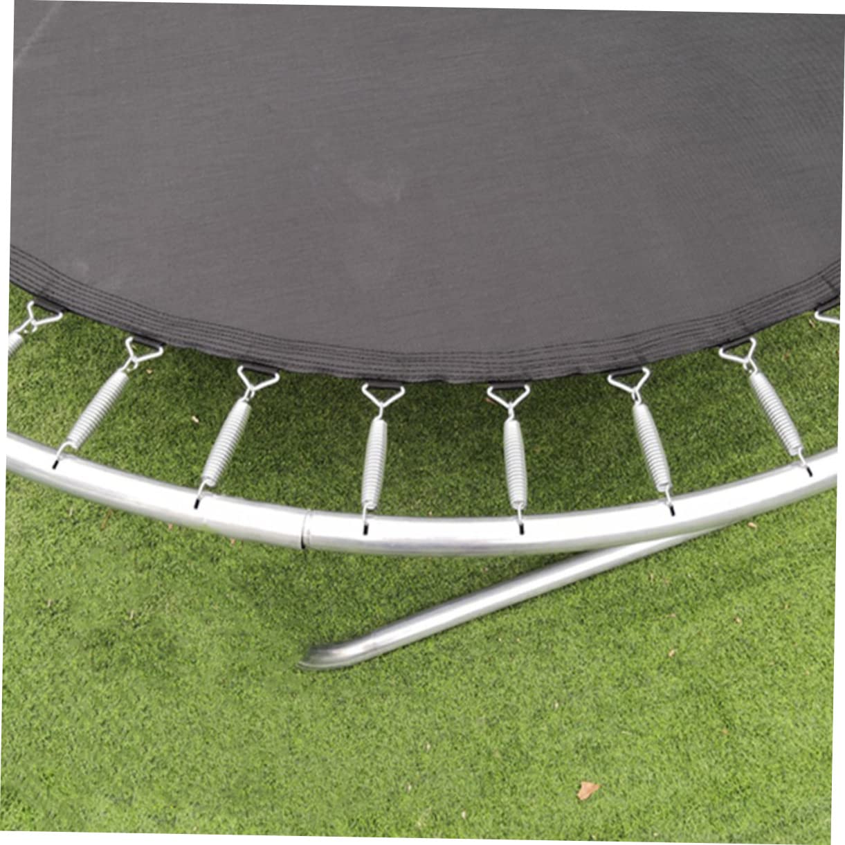 ibasenice Praktische Federn Trampolin Outdoor Tragbare Trampolinfedern Feder Mit Schlepphaken Verzinkte Stahlfeder Trampolinfederwerkzeug Verzinkter Stahldraht Silber