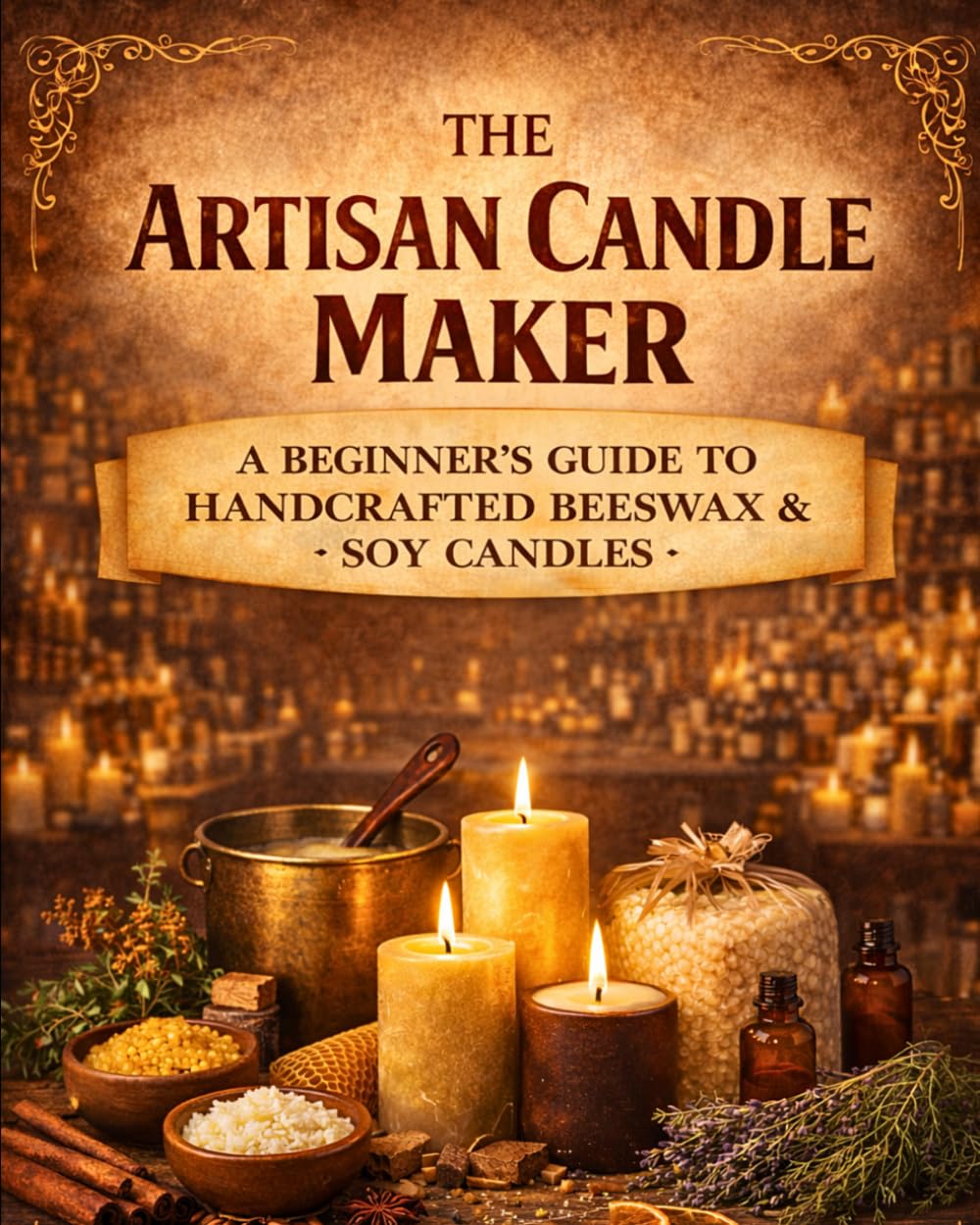 The Artisan Candle Maker: A Beginner's Guide to Handcrafted Beeswax and Soy Candles