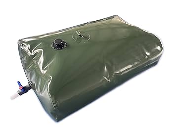 Ezcasch Portable Water Storage Bladder, 93gal/350L Large Capacity Wa