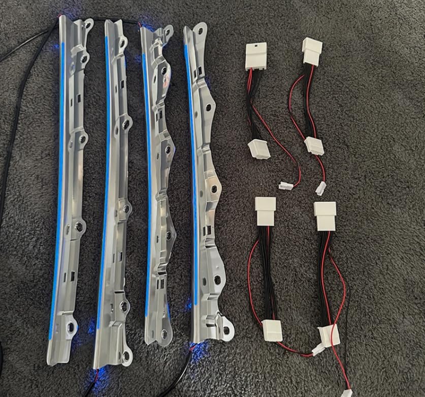 Luz LED Azul Interior Puerta Toyota Camry 2018-2023 4 Piezas miniatura 4