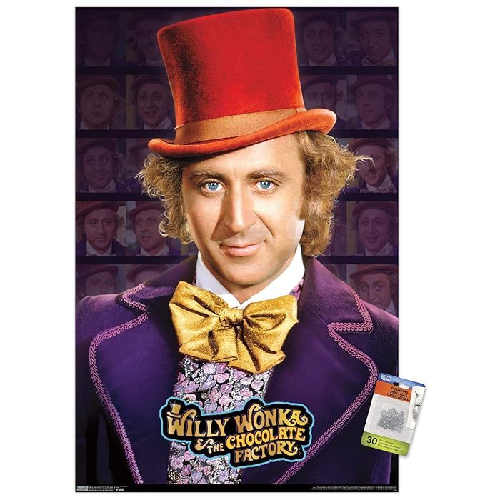 Buy Willy Wonka And The Chocolate Factory - Willy Wonka Wall Poster ...