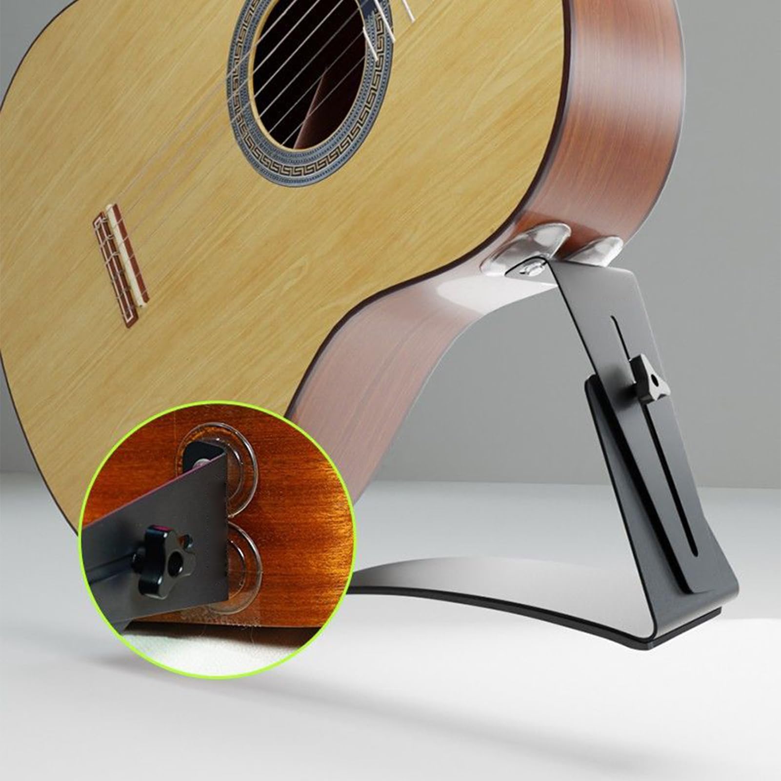 Soporte Para Pierna De Guitarra | Accesorios Ergonómicos Antideslizantes para Instrumentos Musicales | Soporte Para Guitarra Clásica Con Banqueta,para Actuaciones en Escenario, Práctica en Casa, Giras