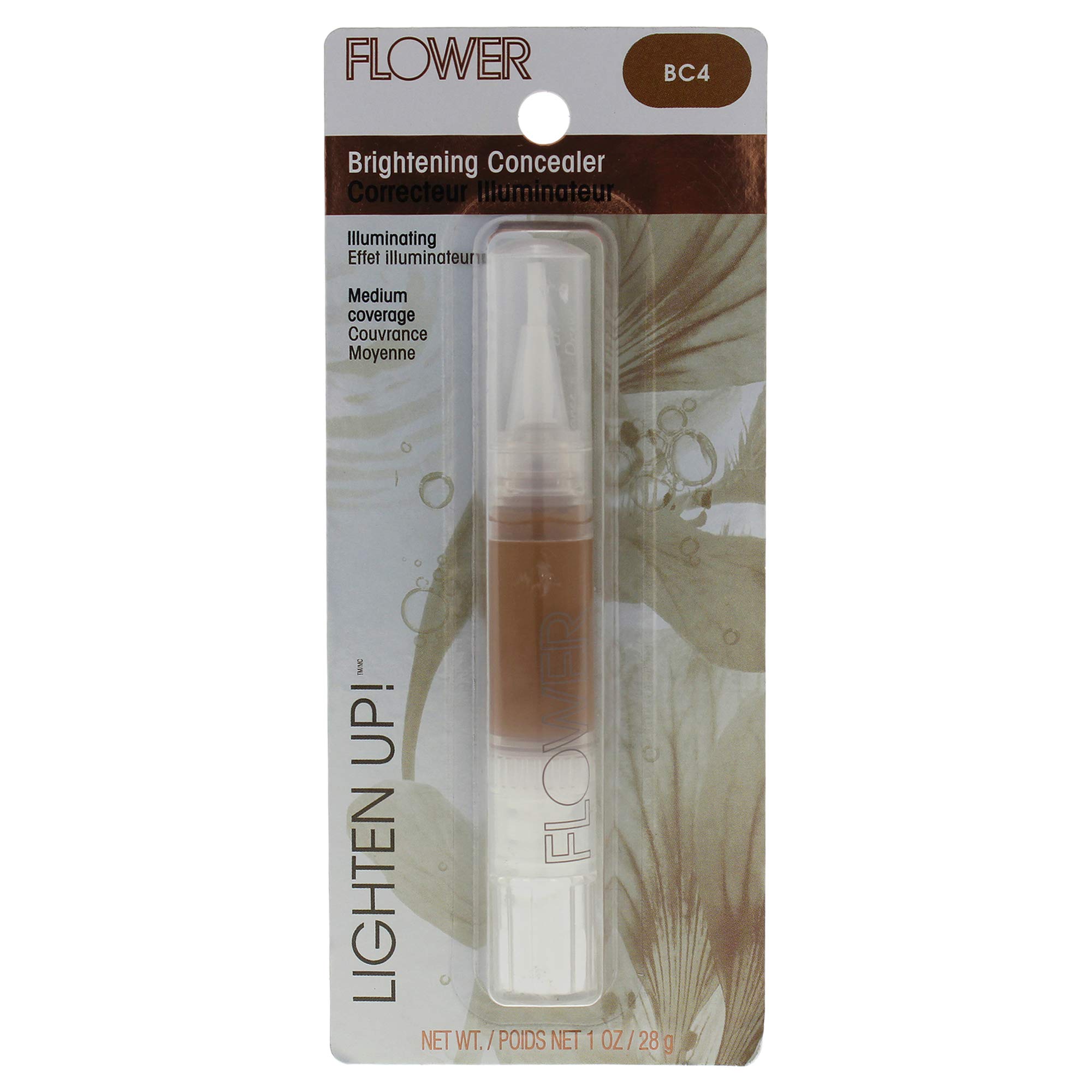 FLOWER BEAUTYLighten Up Brightening Concealer - BC4 for Women 1 oz Concealer