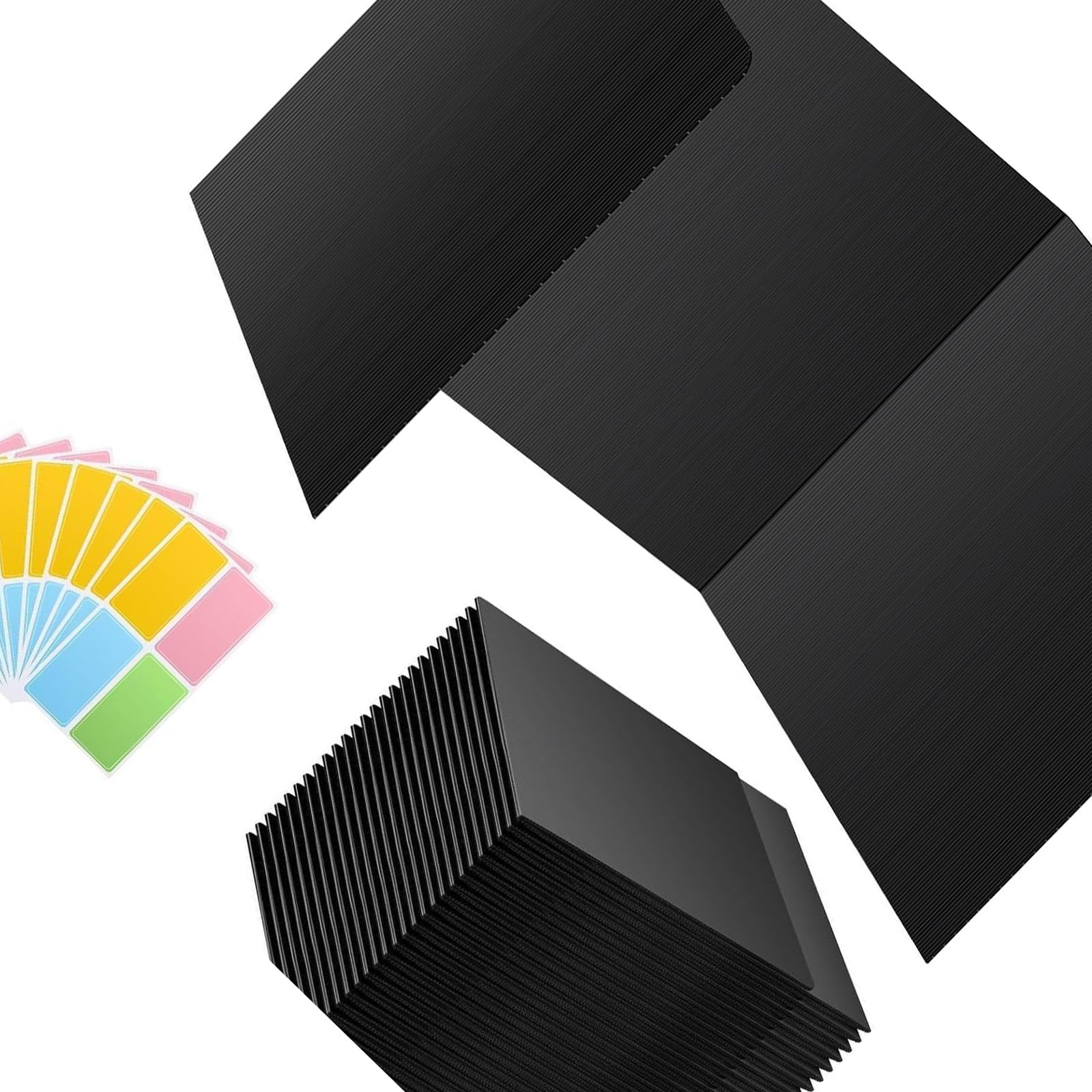 Xjdzineq Of 24 Desk Screens Private Study Space During Exams Classroom Desk Partitions Set