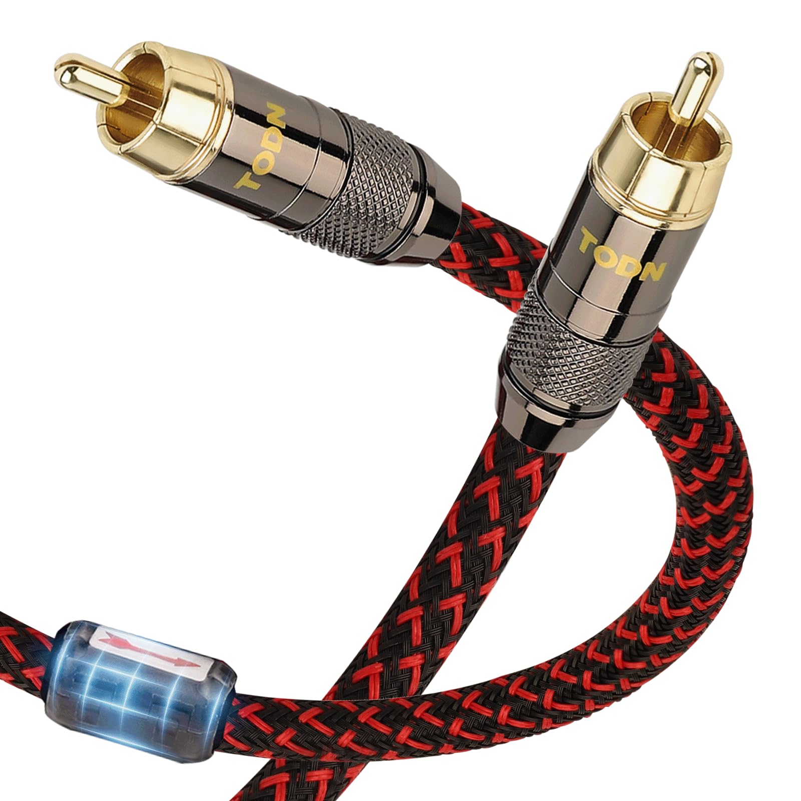 オーディオテクニカ OFC VIDEO CABLE 75Ω 同軸 6本 約33m Amazon.com