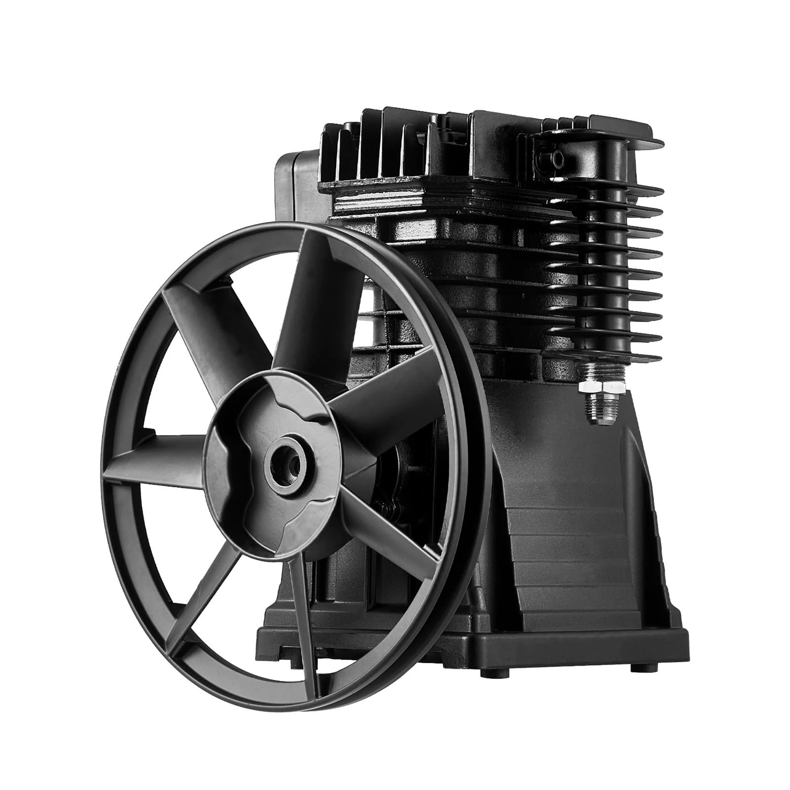 Cylinder 1065 Air Compressor Pump Head Piston Belt Drive Replacement Compatible with 1.5KW Motor for Machine