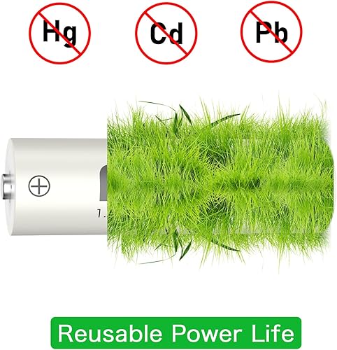 Miniatura 6 de Baterías AA recargables precargadas de alta capacidad 3300mAh NiMH Doble A Batería 1.2V Baja autodescarga Paquete de 24, para teléfonos