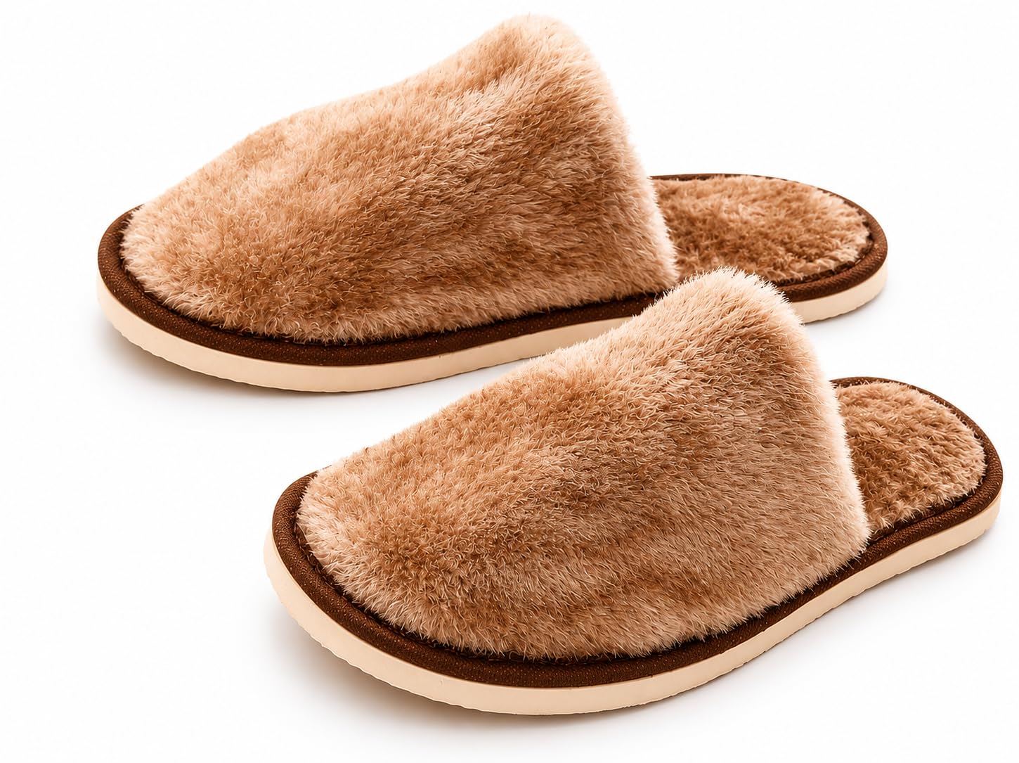Galaxy Fashion Point Faux Fur Slippers for Women & Men | Ultra Soft Cozy House Slippers | Warm Winter & Summer Indoor Outdoor Slides | Anti-Skid Lightweight Bedroom Home Slippers-image-41