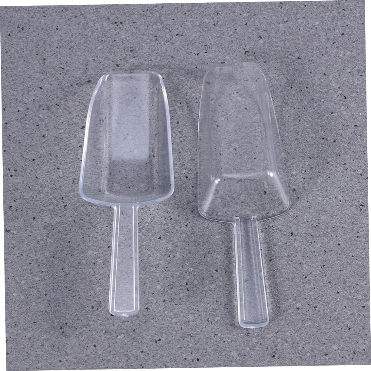 10pcs Measuring Cup Spatula Mini Plastic Ice Scoop Ice Shovel Multi-functional Kitchen Utensil for Parties Buffets and Everyday Use