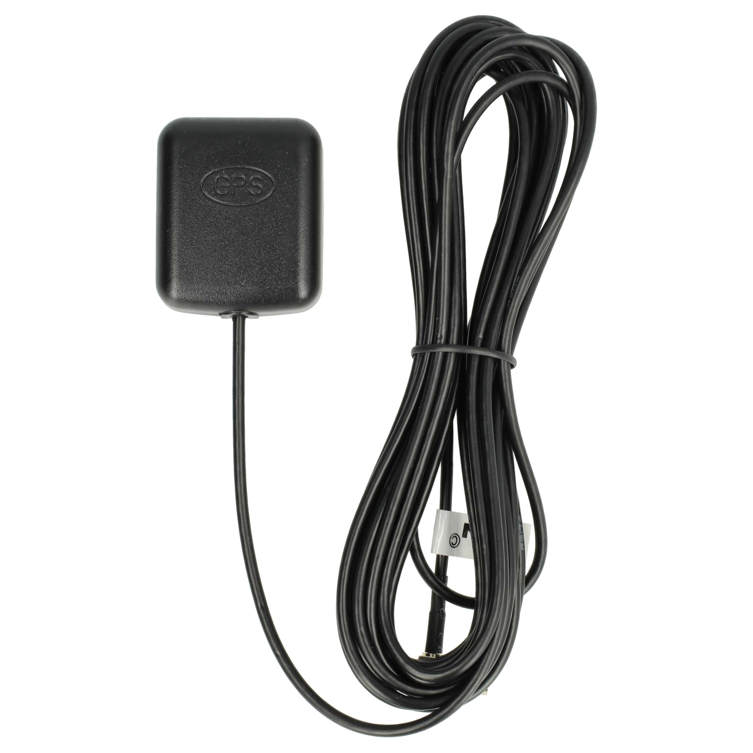 vhbw antenna GPS SMA connettore base magnetica 5 m nero