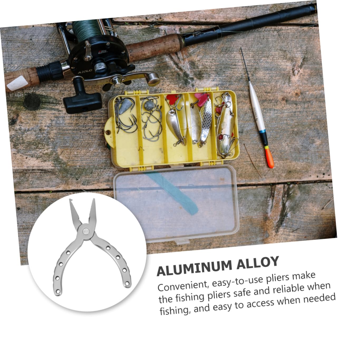 Happyyami Angelzange Multifunktionale Schneidezange mit Korrosionsschutz aus Aluminiumlegierung und Sprengringöffner für Geflochtene Schnüre für Angelzubehör
