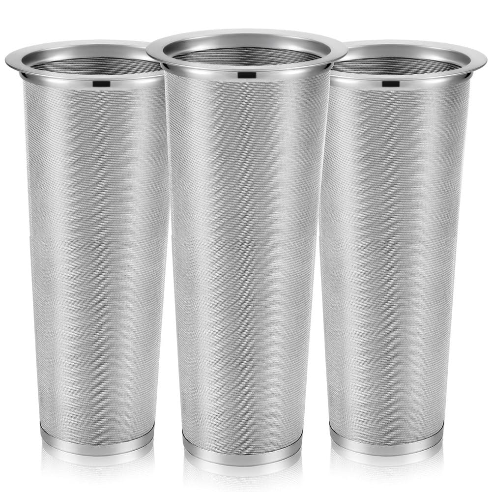 CTRLZS 3PCS Cold Brew Coffee Filter Coffee Tea Infuser Coffee Strainer Masons Canning Jar Mesh Filter