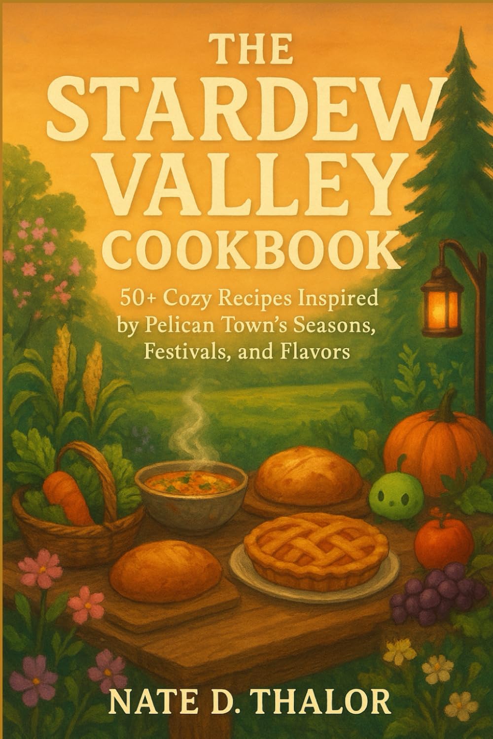The Stardew Valley Cookbook: 50+ Cozy Recipes Inspired by Pelican Town’s Seasons, Festivals, and Flavors (The Stardew Valley Companion)      Paperback – August 17, 2025