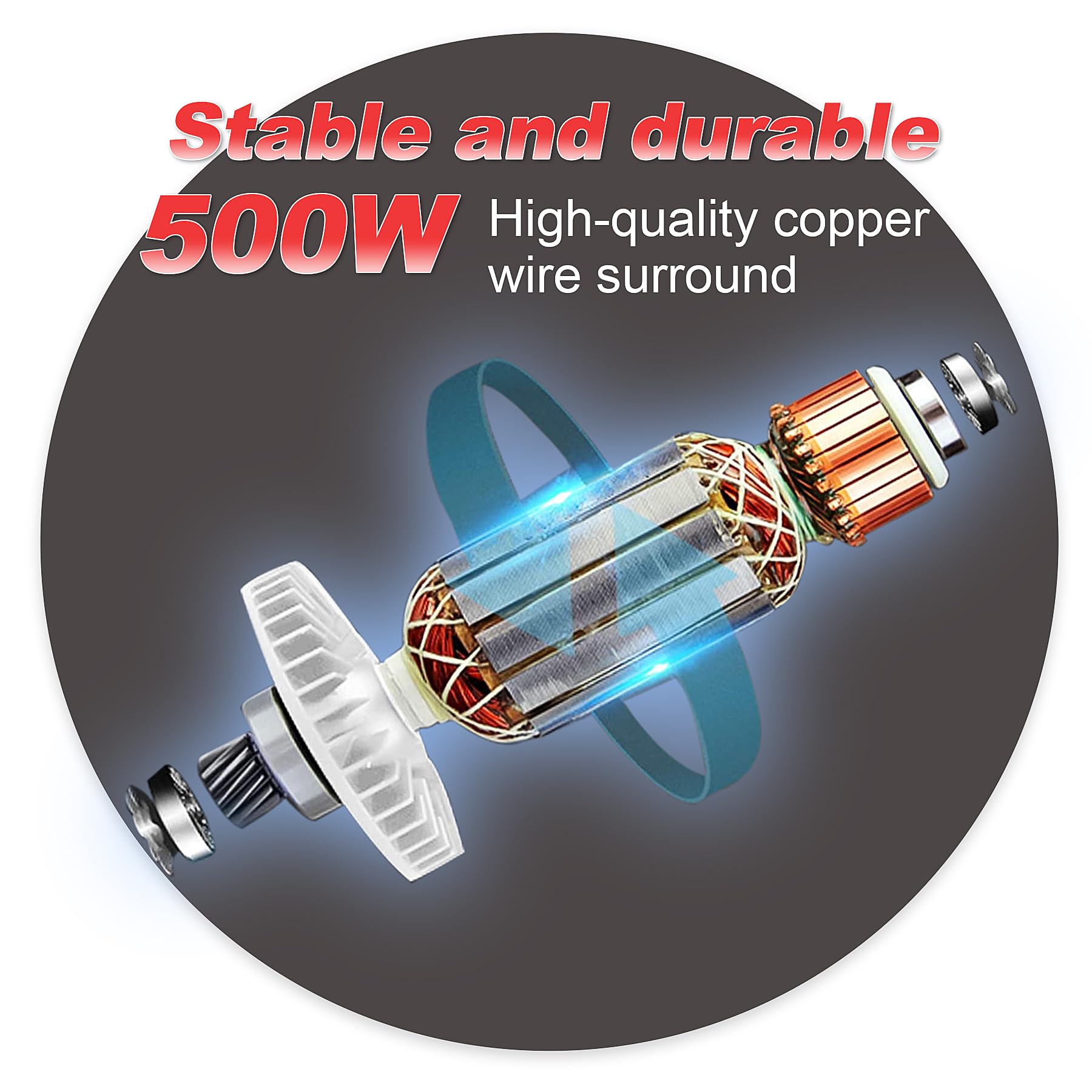 HERZO Smerigliatrice Diritta 600W, Utensile Rotativo Elettrico a Velocità Variabile 0–31000 giri/min, Pinza Ø6mm/8mm, Ideale per Levigare, Lucidare, Incidere e Pulire