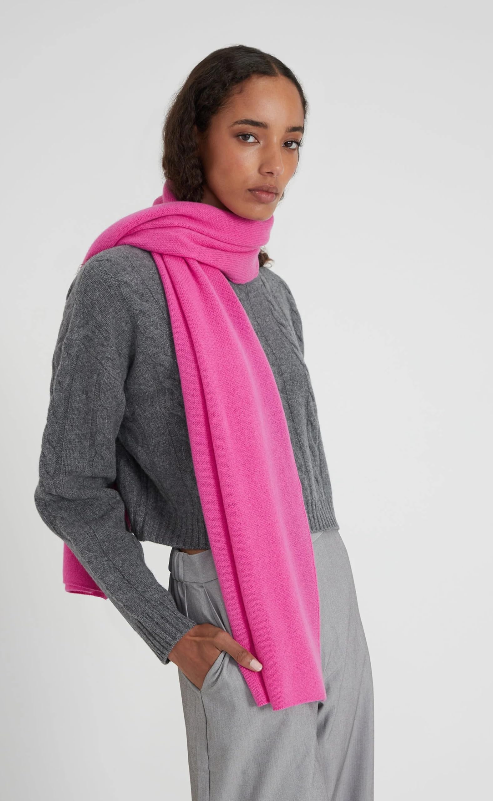 Style & Republic Sciarpa da donna in cashmere al 100% cashmere – la tua morbida sciarpa premium per eleganti momenti autunnali e invernali – disponibile in diverse tonalità