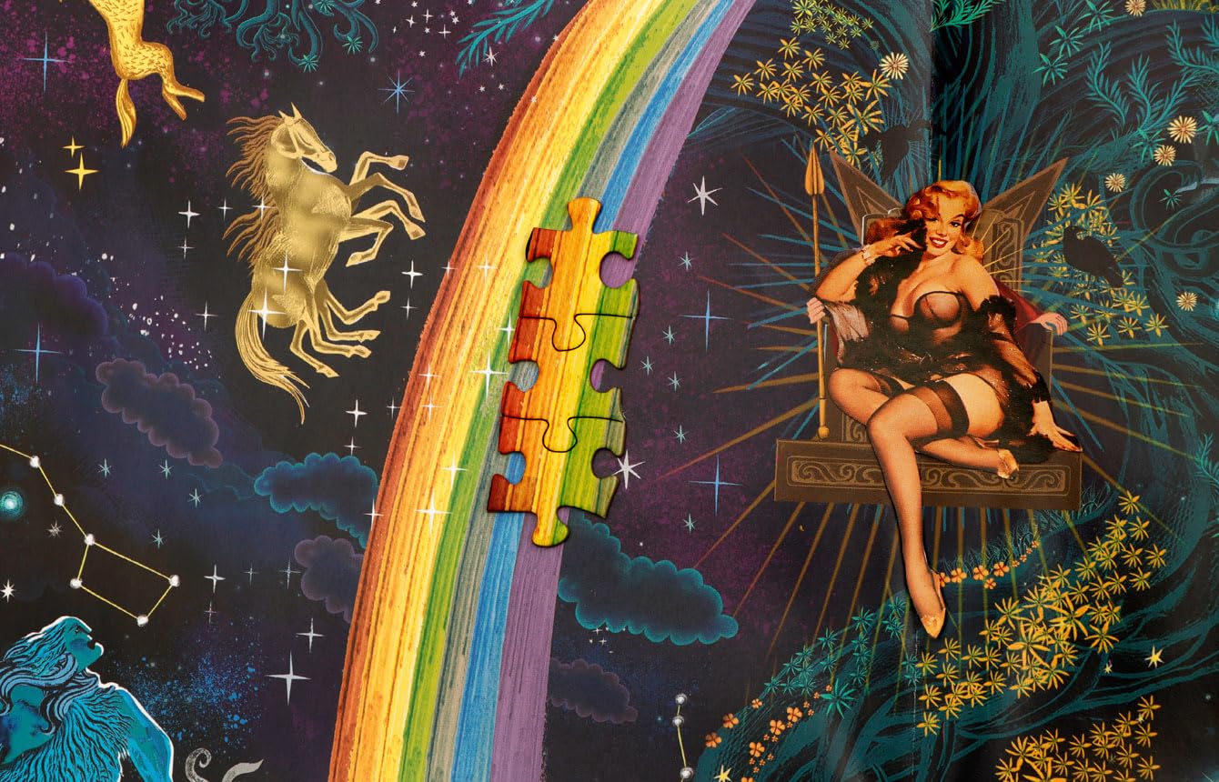 Laurence King Die Welt der nordischen Mythologie. EIN 1000-Teile-Puzzle, Yellow