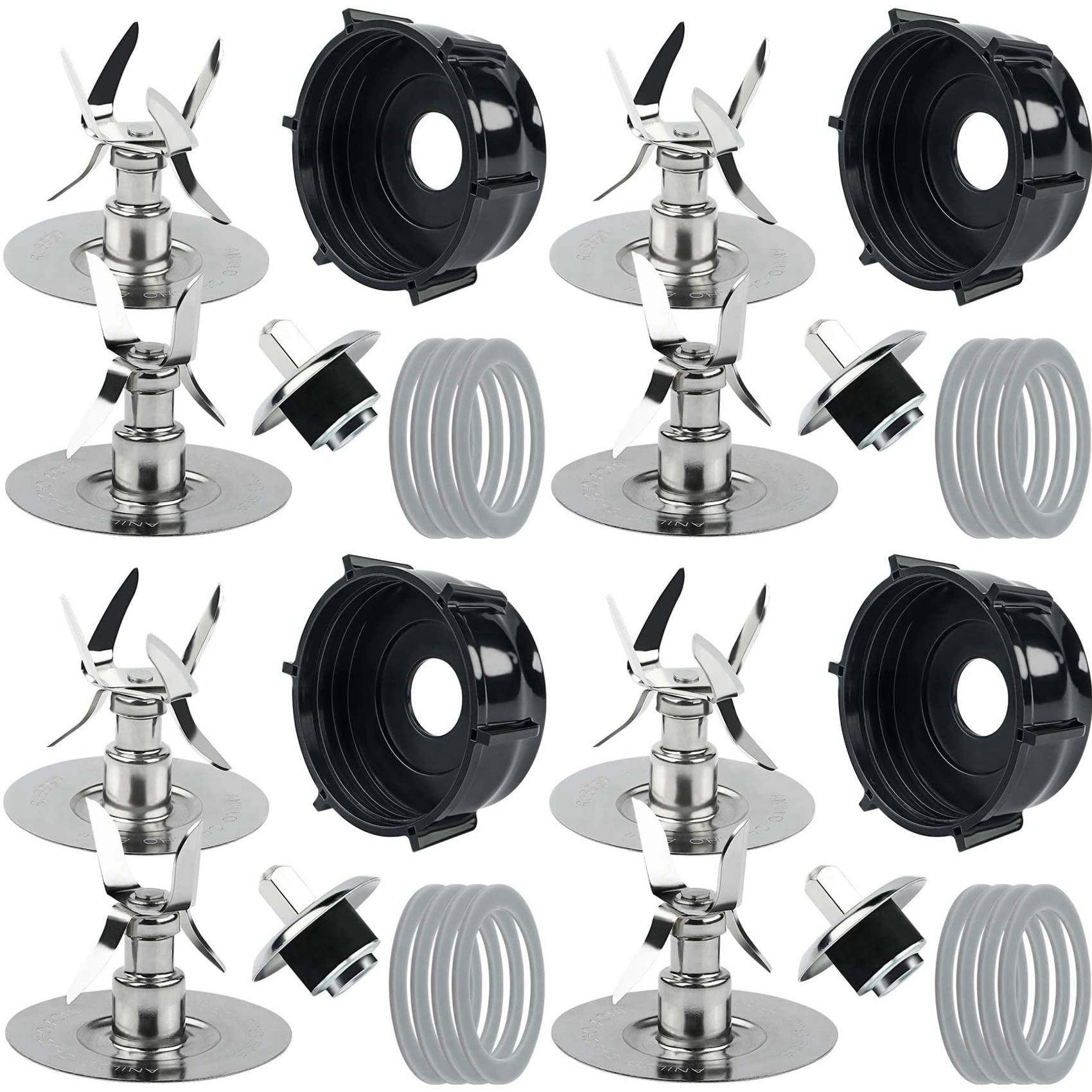 Hndhbfgrt 4X Replacement Parts for & Osterizer Blender Ice Blades 4980 4961 Gasket Coupling Stud Slinger