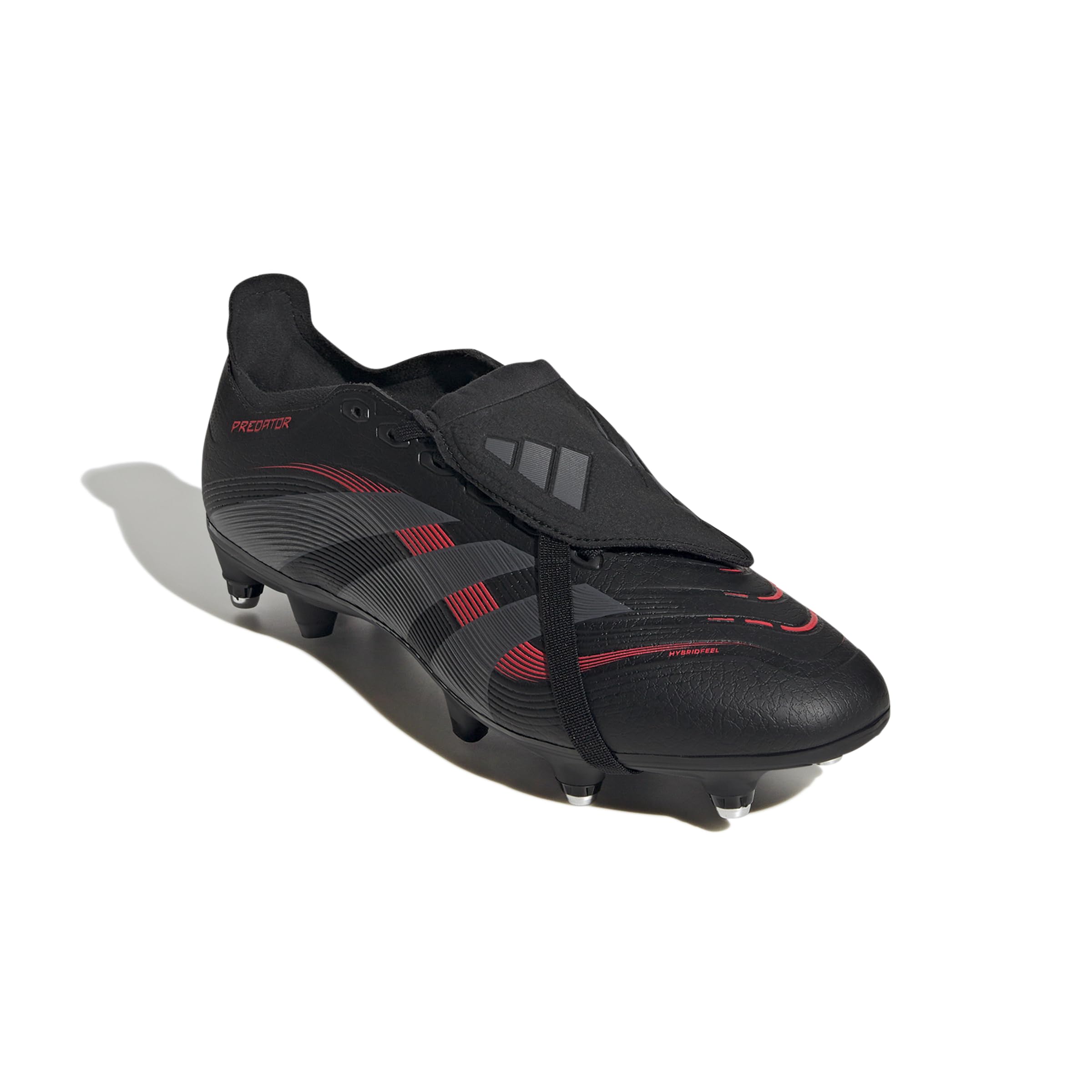 adidas Unisex Bota de fútbol con lengüeta Plegable Predator League césped Natural húmedo