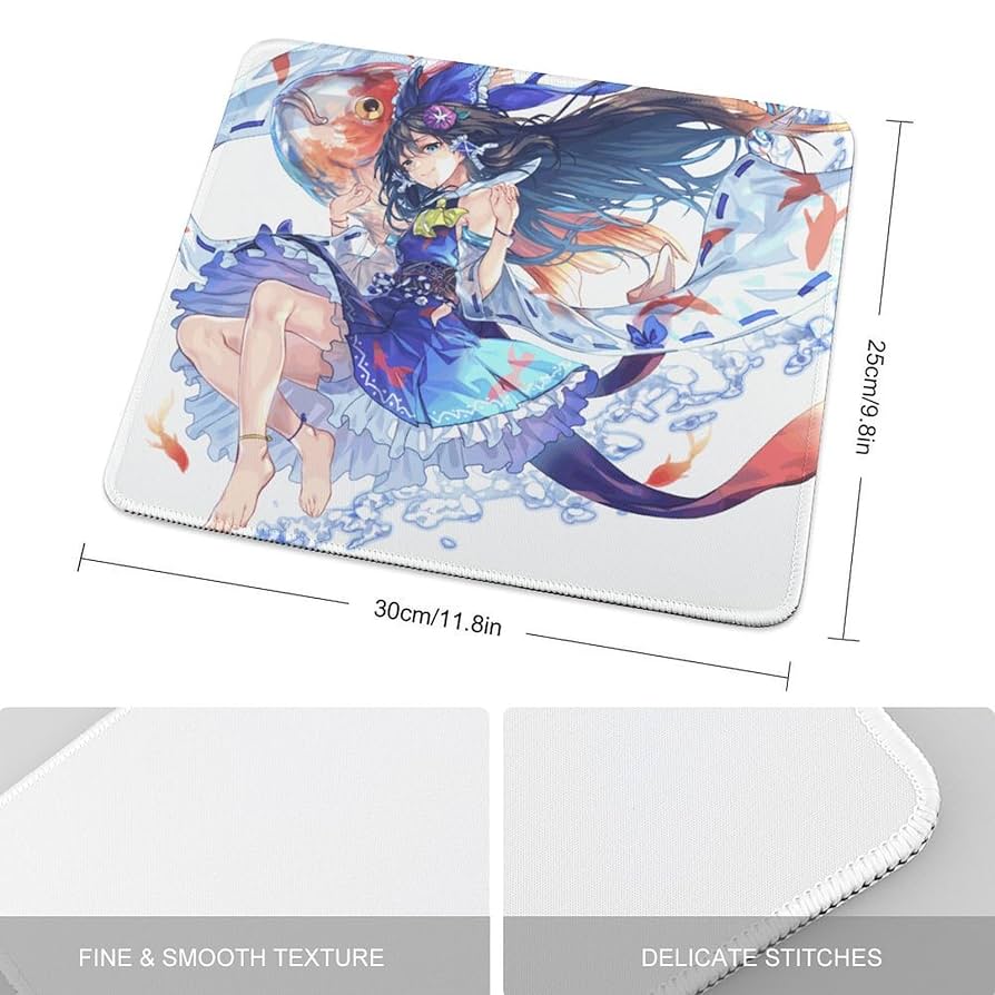 水淼Aqua コスプレイヤー マウスパッド mouse pad 水淼Aqua コスプレイヤー マウスパッド mouse pad カスタム