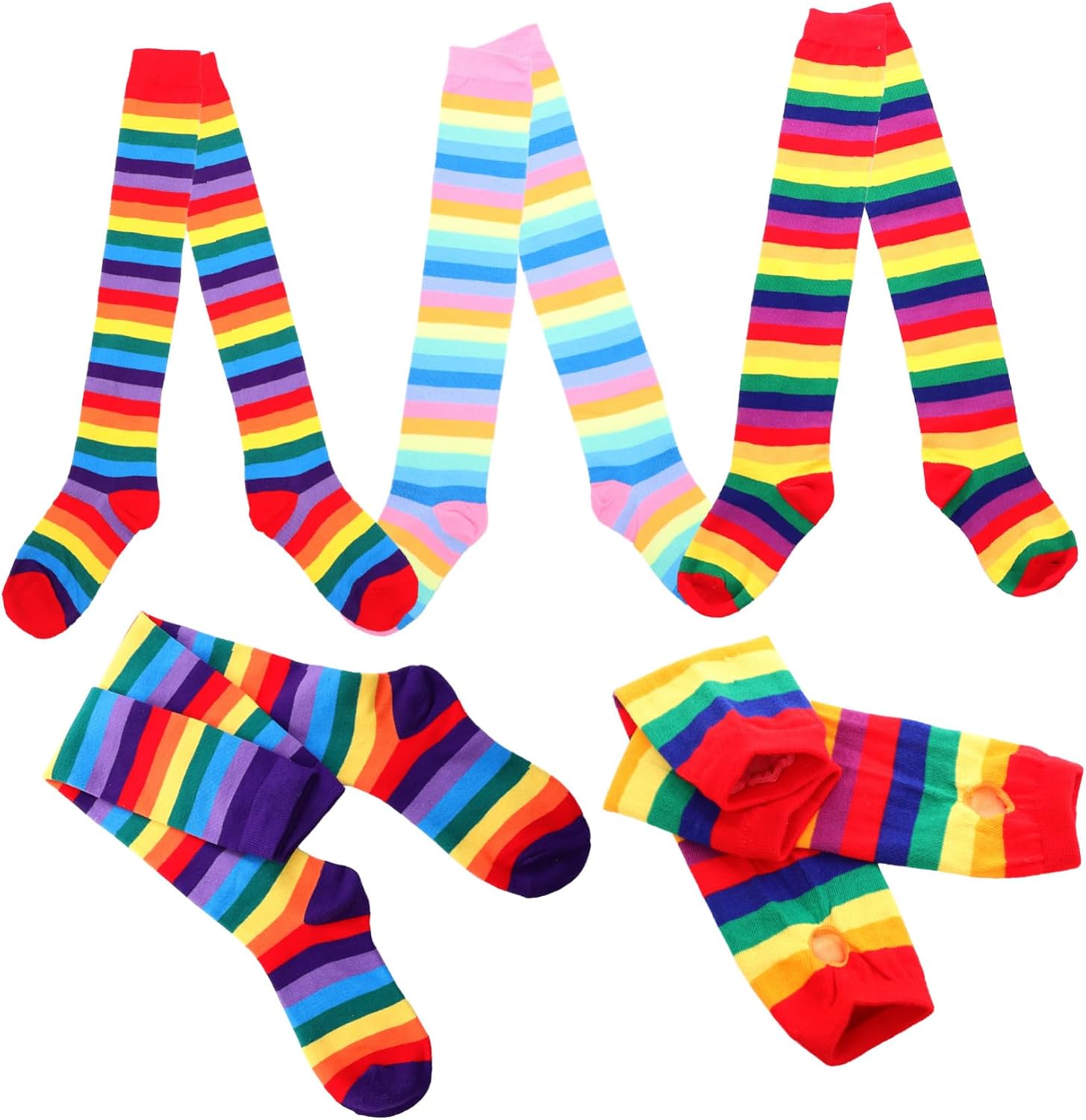 Thigh High Stockings for Women Decorative Over Knee Socks Arm Warmers for Party