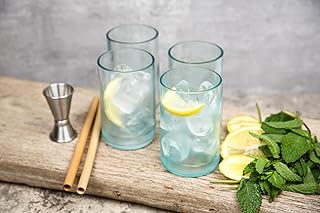 Set of recycled glassware tumblers - Eco Friendly Handmade Glassware Tumblers upcycled from wine bottles. The world's most eco-friendly glassware?