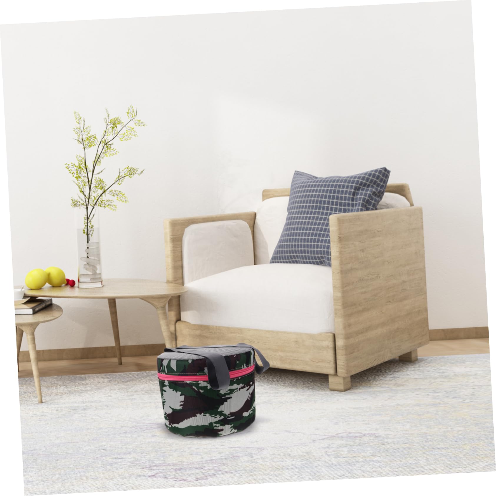 ifundom Garden Stool for Gardening Fishing Camping Portable Seat with Camouflage Design Lightweight and Durable for Outdoor Activities and Daily Use