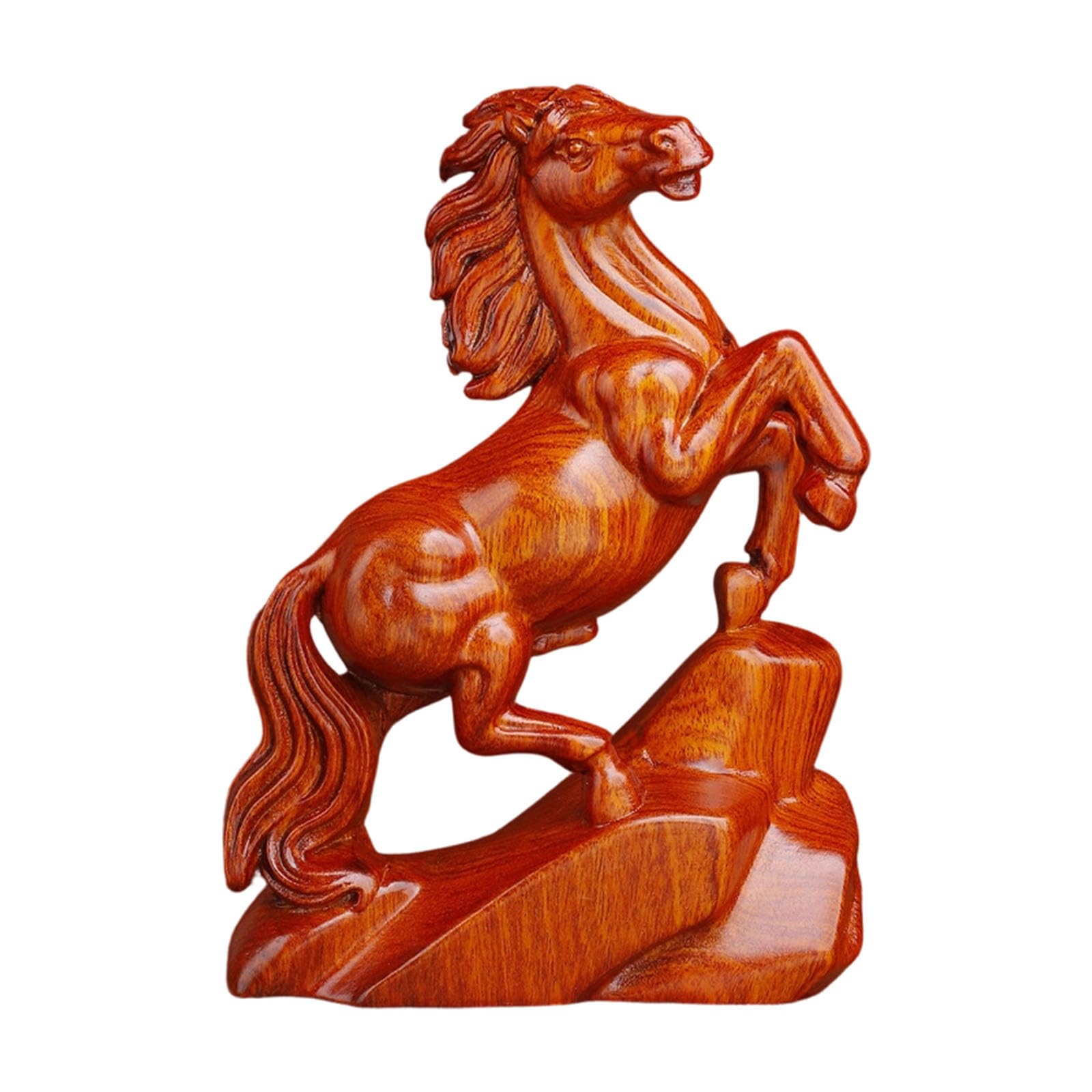 YROHGKPN Lucky Wealth Horse Statues Sculptures Animal Statue Collectibles Figurines Feng Shui Ornament Home Decorations Gift Horse Statue Home Decors