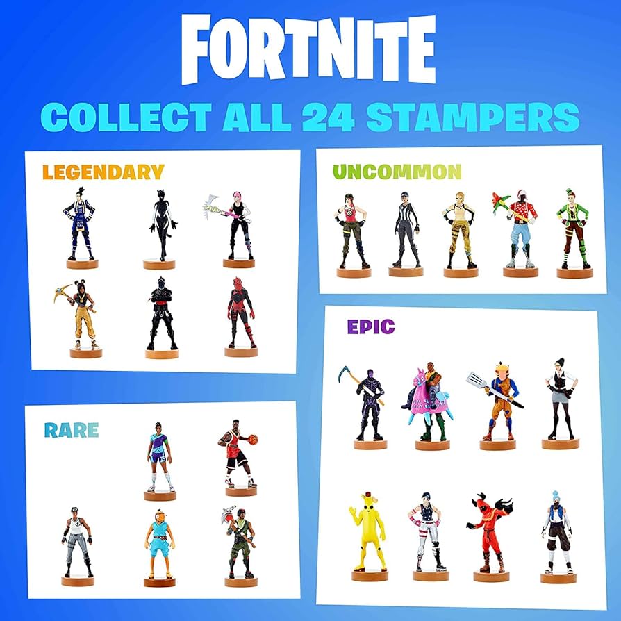 Amazon.co.jp: P.M.I. フォートナイト 本物のおもちゃ スタンプ付き 5