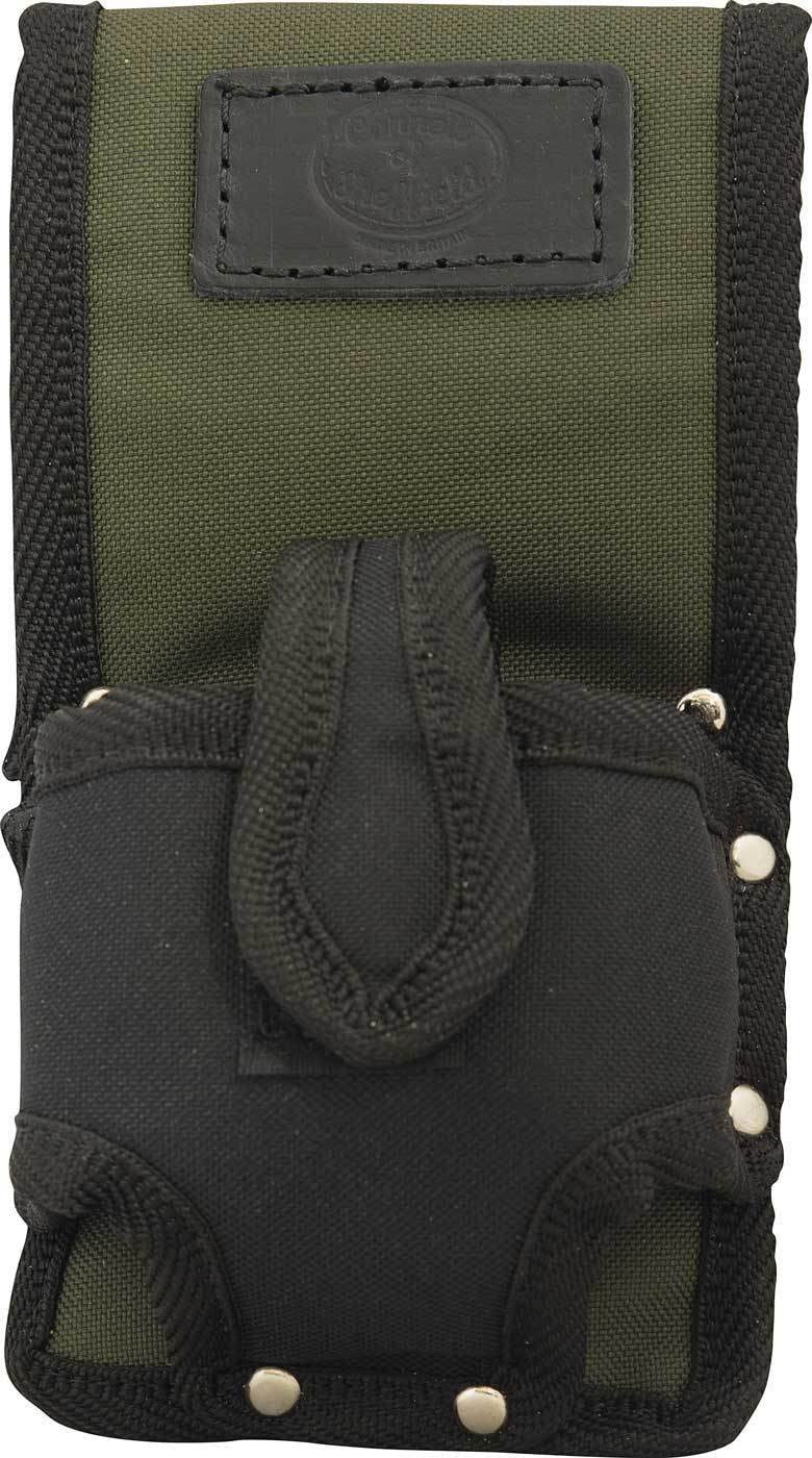 Connell Of Sheffield Green/Black Large Tape Holder - Woven Polyester
