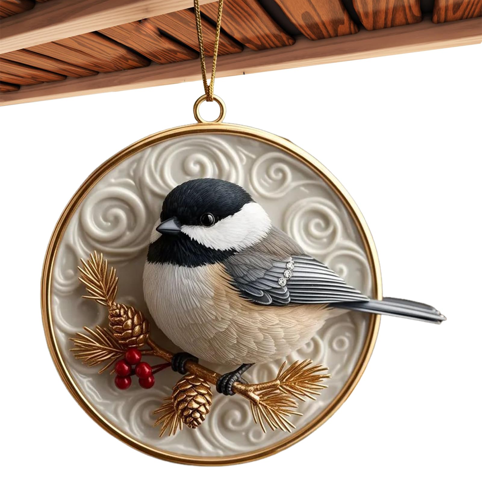 Oiseaux pour sapin de Noël en acrylique pour illuminer votre intérieur de salon et chambre